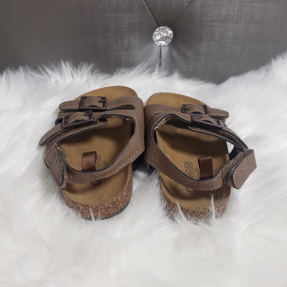 Oshkosh B'gosh tan buckle suede shoes - Picture 7 of 9